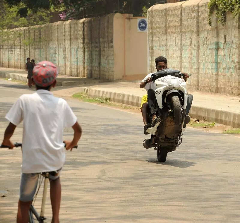 End of road for wheelies? Police zero in on 37 Bengaluru hotspots