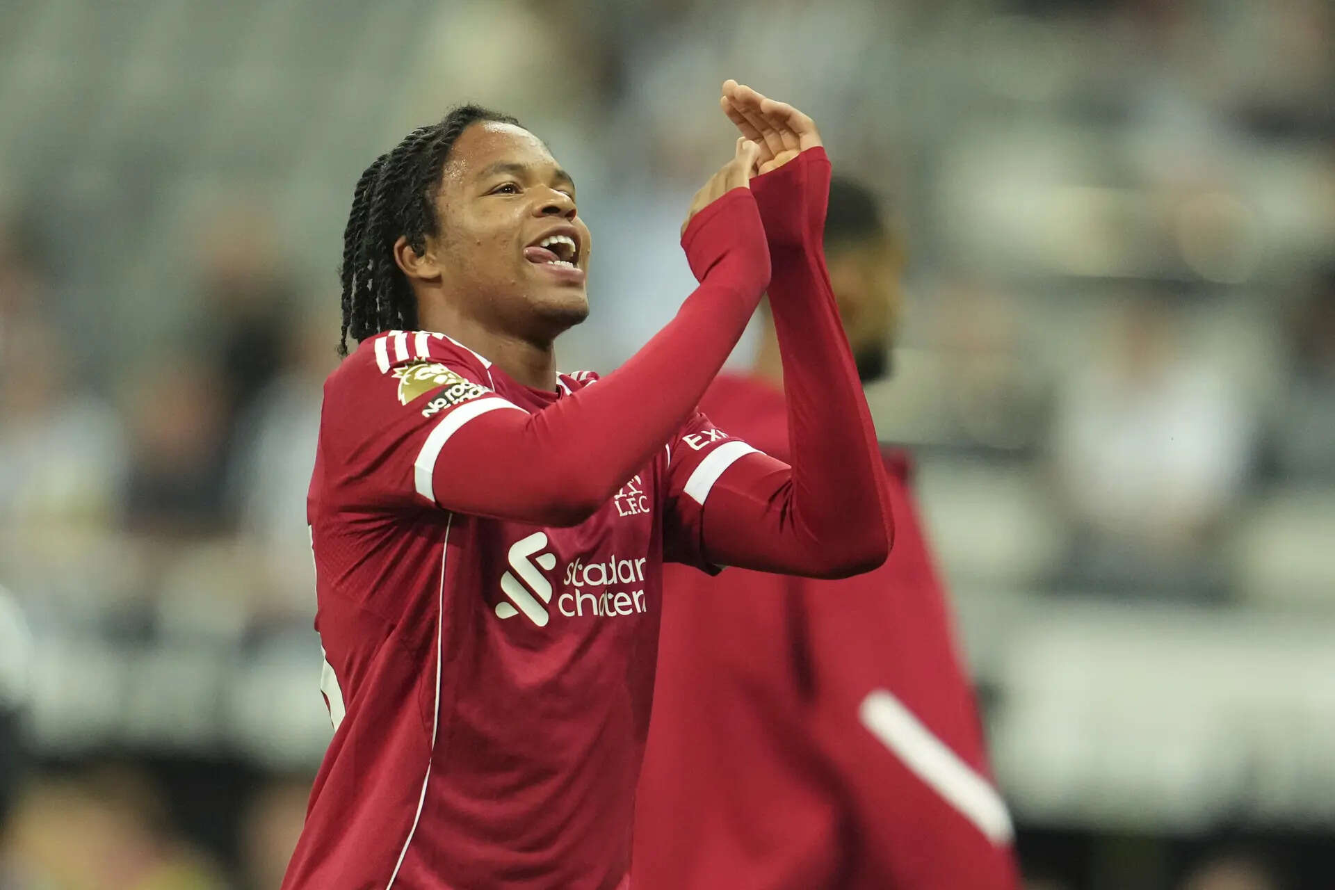 EPL: 16-yo Ngumoha steals the show; Liverpool outfox 10-man NUFC