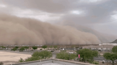‘Scene straight out of The Mummy’: Arizona massive dust storm sweeps through metro Phoenix – Watch