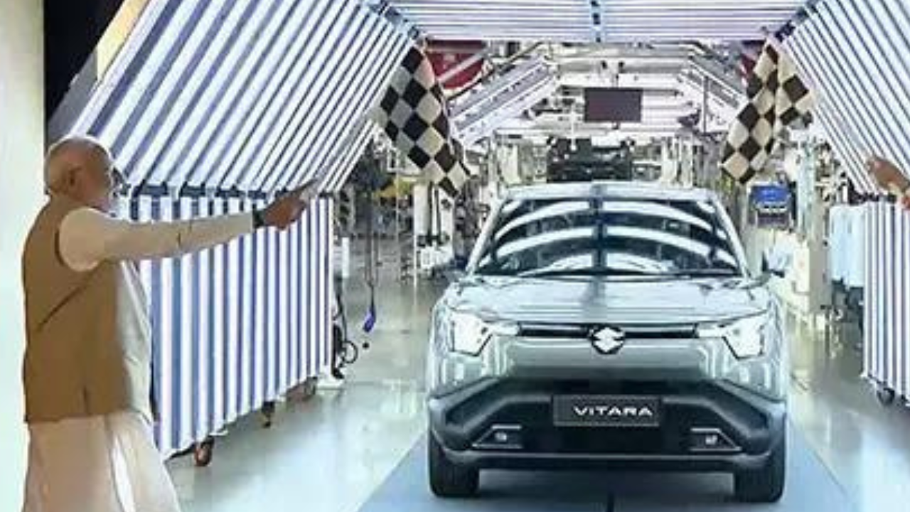 India's green mobility push: PM Modi flags off Maruti’s 'made-in-India' EV, to be exported to over 100 countries– top points about 'e-Vitara' project