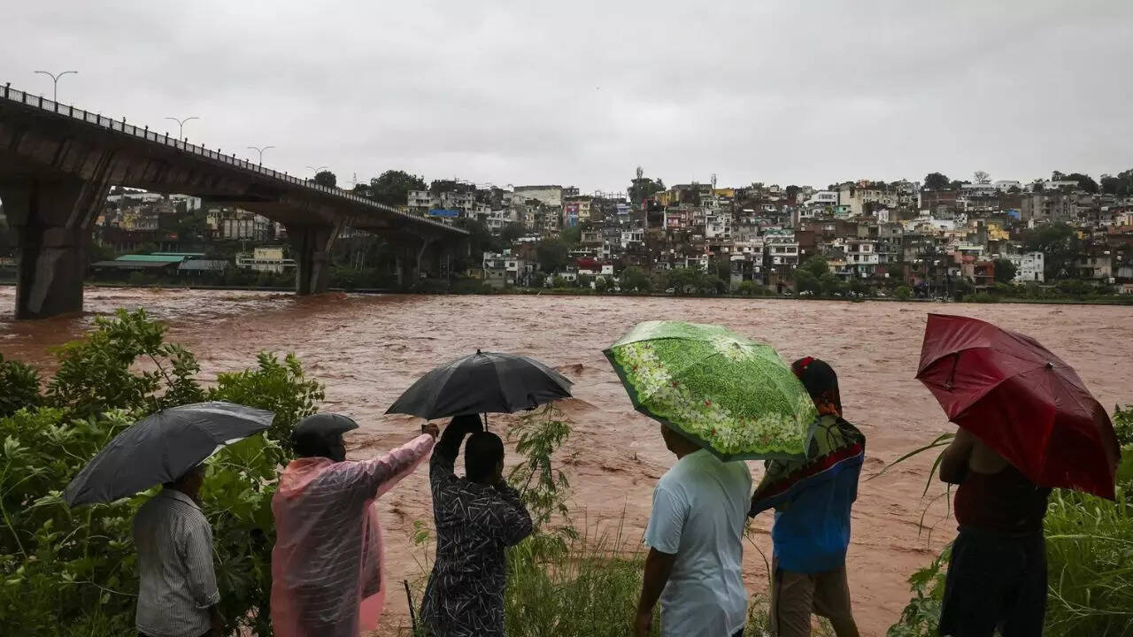 Rain fury in J&K: Roads washed away, flood alerts sounded – 8 scary videos that show devastation