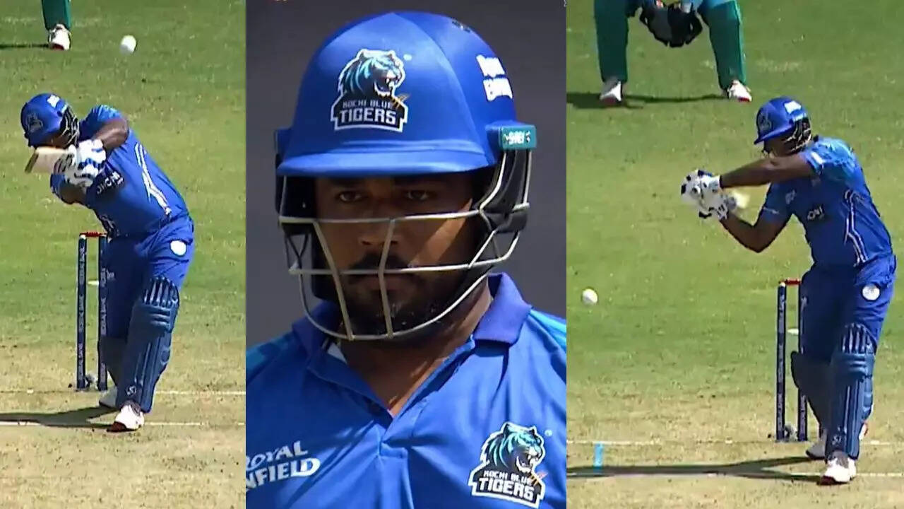 One ball, two sixes, 13 runs! Sanju Samson does the unthinkable ahead of Asia Cup – Watch