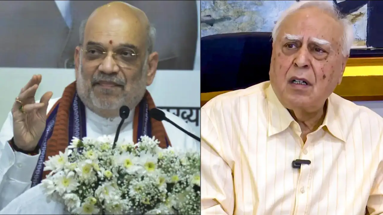 Bills on removal of ‘tainted’ netas: Kapil Sibal counters Amit Shah’s ‘morality pitch’;  ‘Has any BJP minister been arrested?’