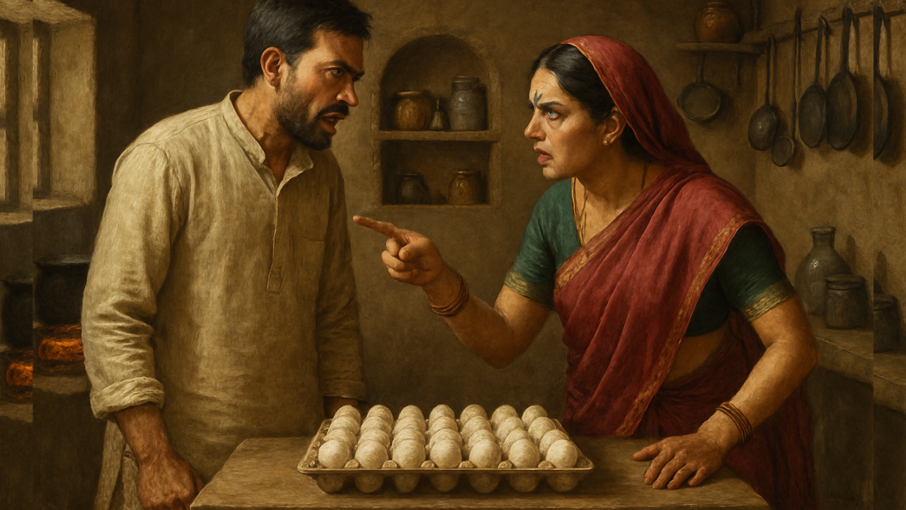 ‘Bitter’ egg-cident: Upset over wife’s refusal to cook egg curry, man takes own life in Chhattisgarh