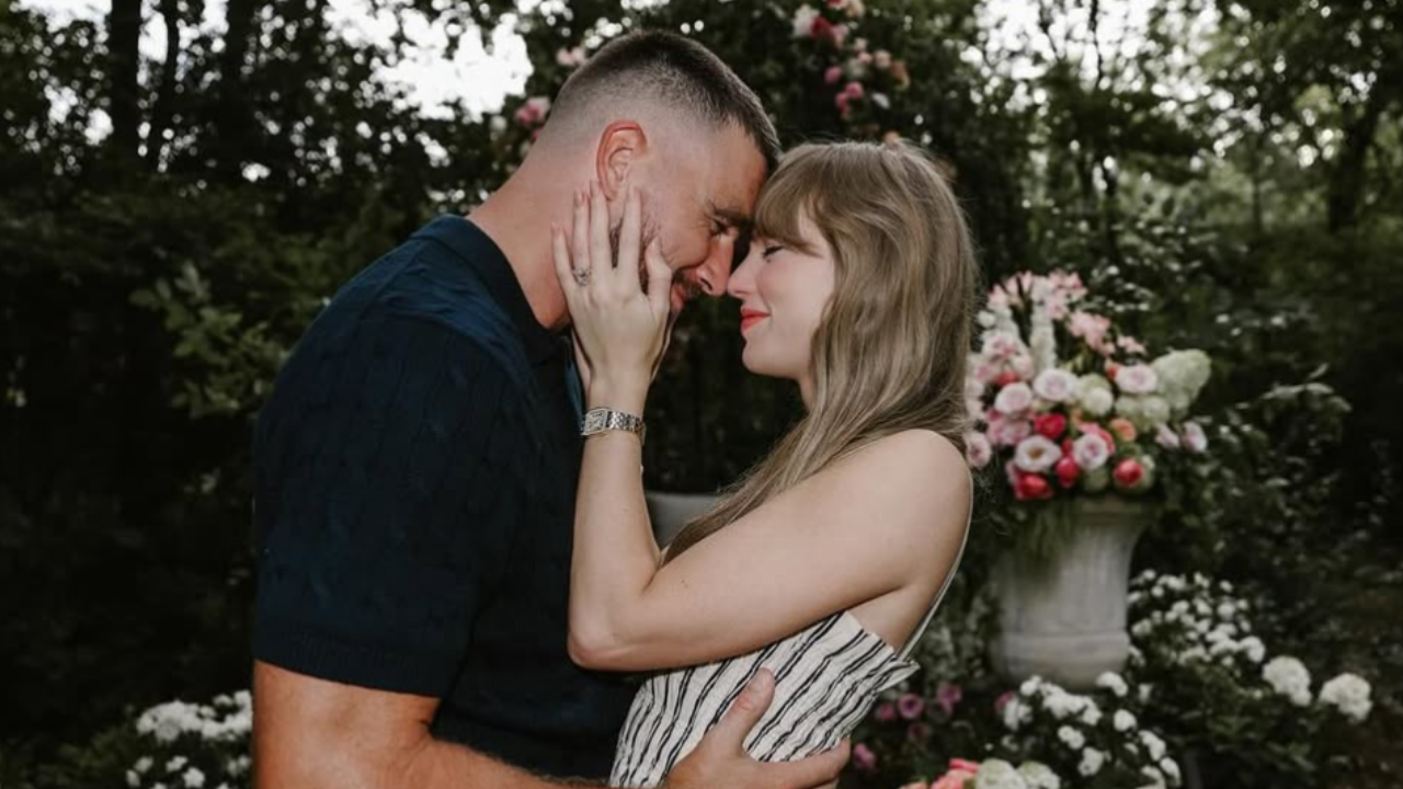 Taylor Swift & Travis Kelce: Engagement confirmed; sweet Instagram post melts hearts