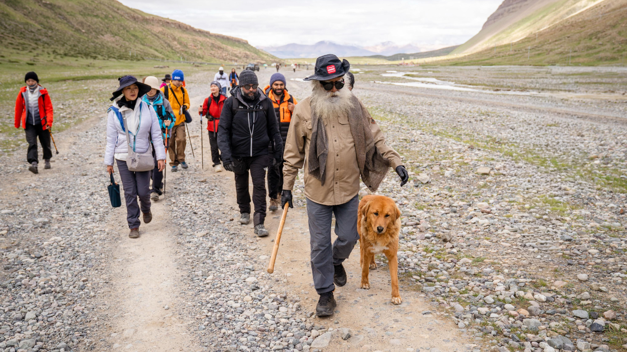 Sadhguru embarks on motorbike Kailash Yatra after brain surgeries, marks India-China spiritual ties