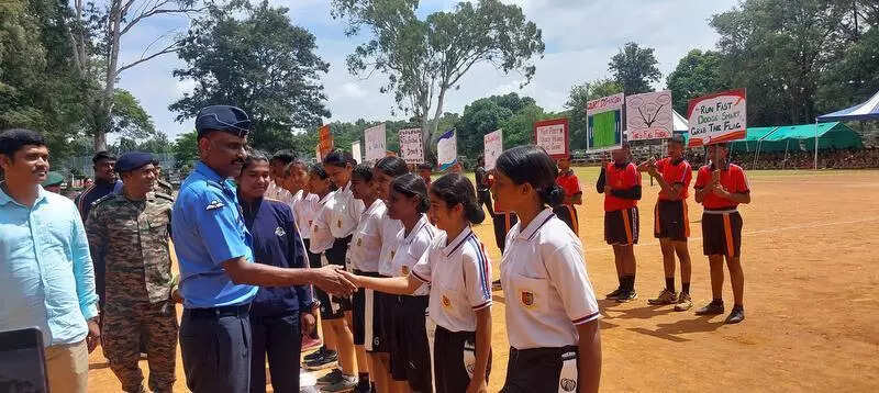 National Cadet Corps cadets take on pro team in flag football showdown in Bengaluru