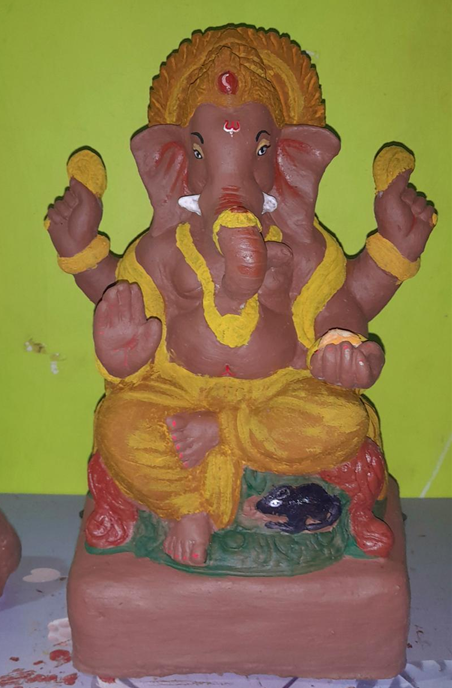 Adopting green traditions to worship the god of wisdom