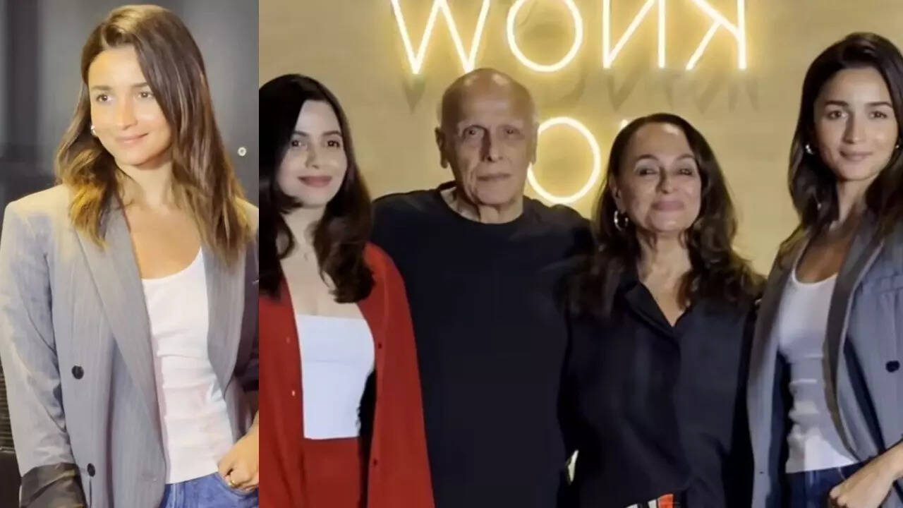 Alia Bhatt looks stylish as she enjoys family outing