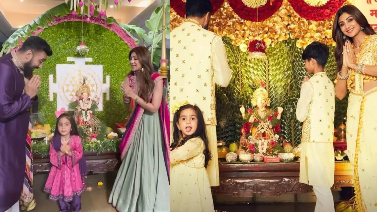 Shilpa's home feels incomplete without Ganpati Bappa