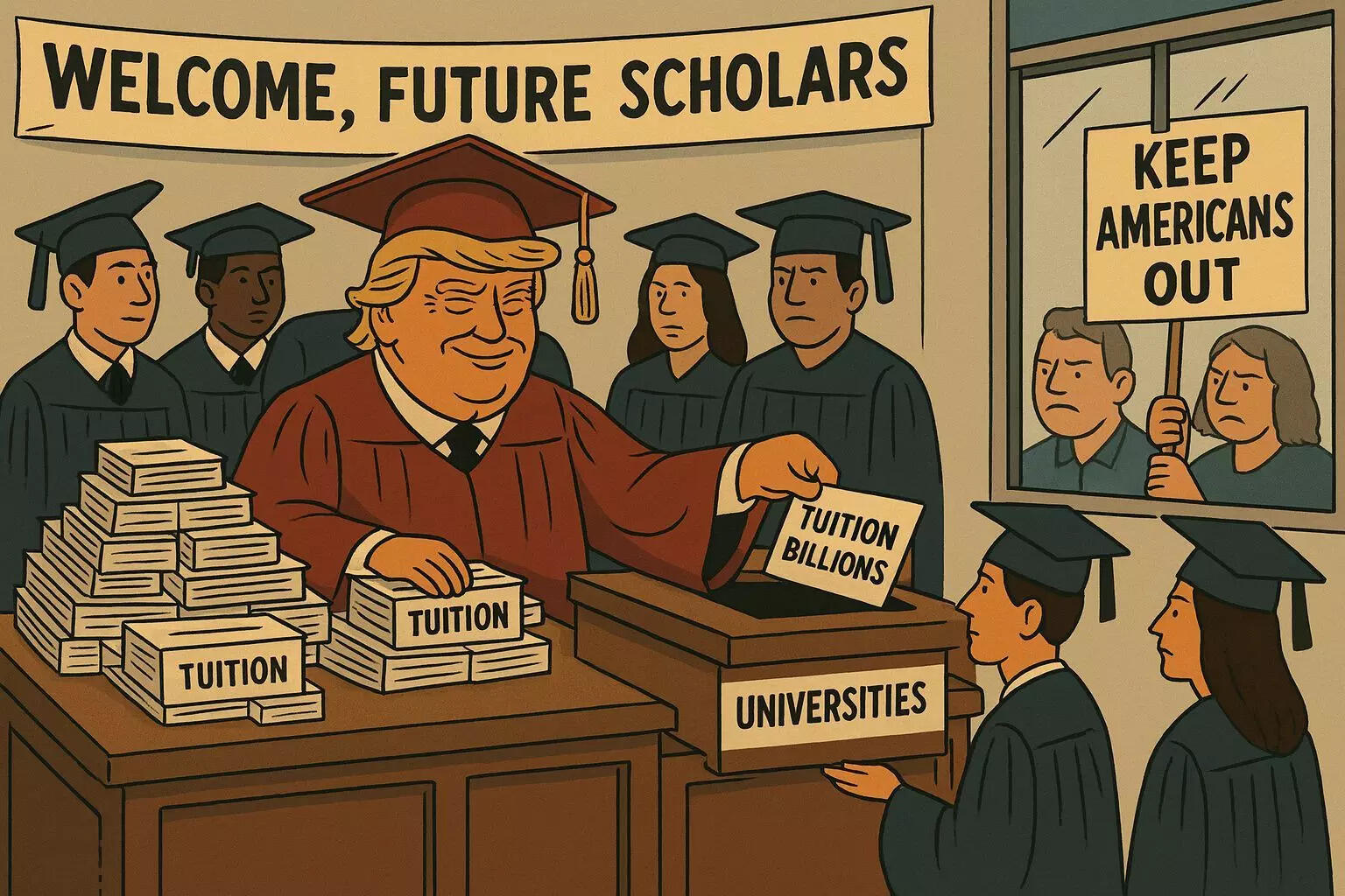 From tariffs to tuition: Donald Trump just welcomed 600,000 Chinese students and MAGA can't keep calm