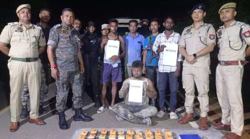 2.8cr heroin seized in Cachar, 1 held