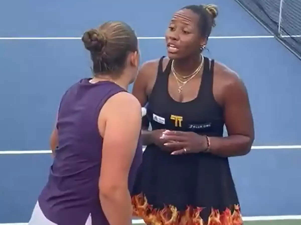 'No class, no education': Ostapenko, Townsend exchange heated words after US Open match