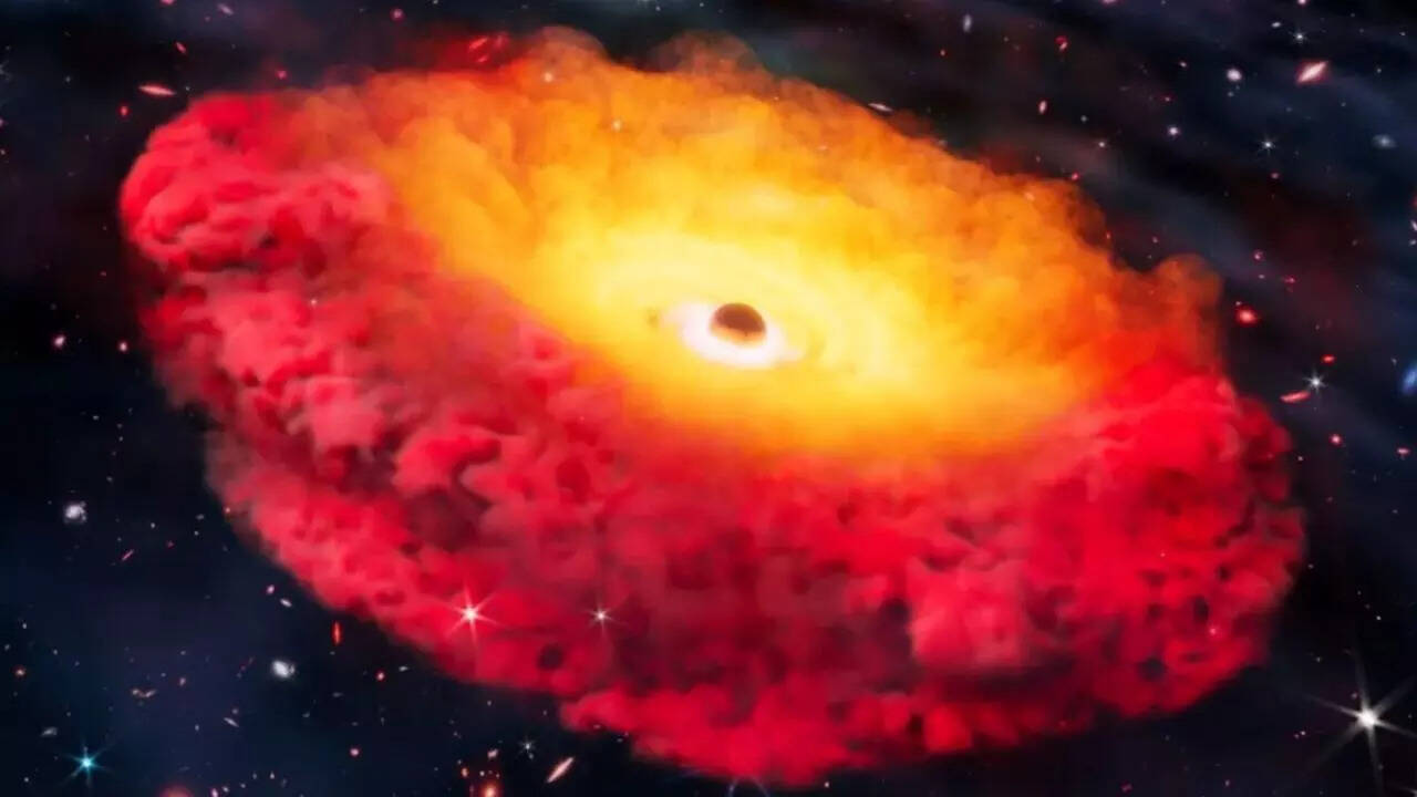 The oldest known ‘black hole’ identified by the James Webb Space Telescope: A glimpse into the early universe