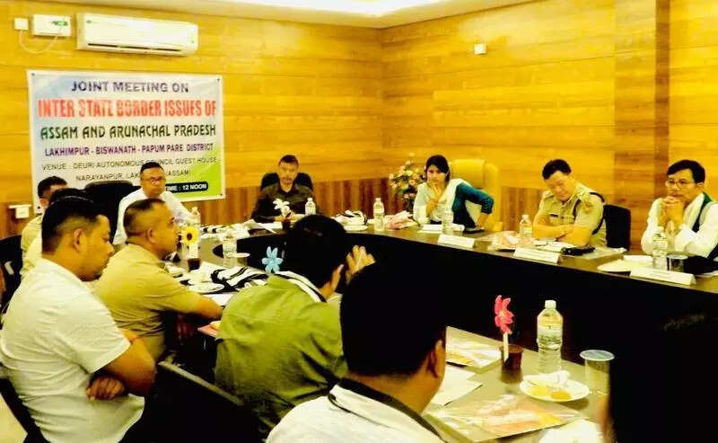 Assam-Arunachal officials meet to address inter-state border dispute