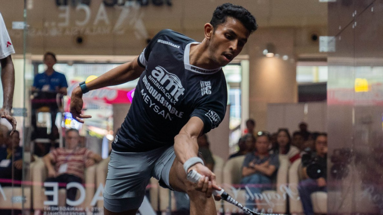 Velavan stuns Abhay to reclaim national squash title; Anahat completes a treble