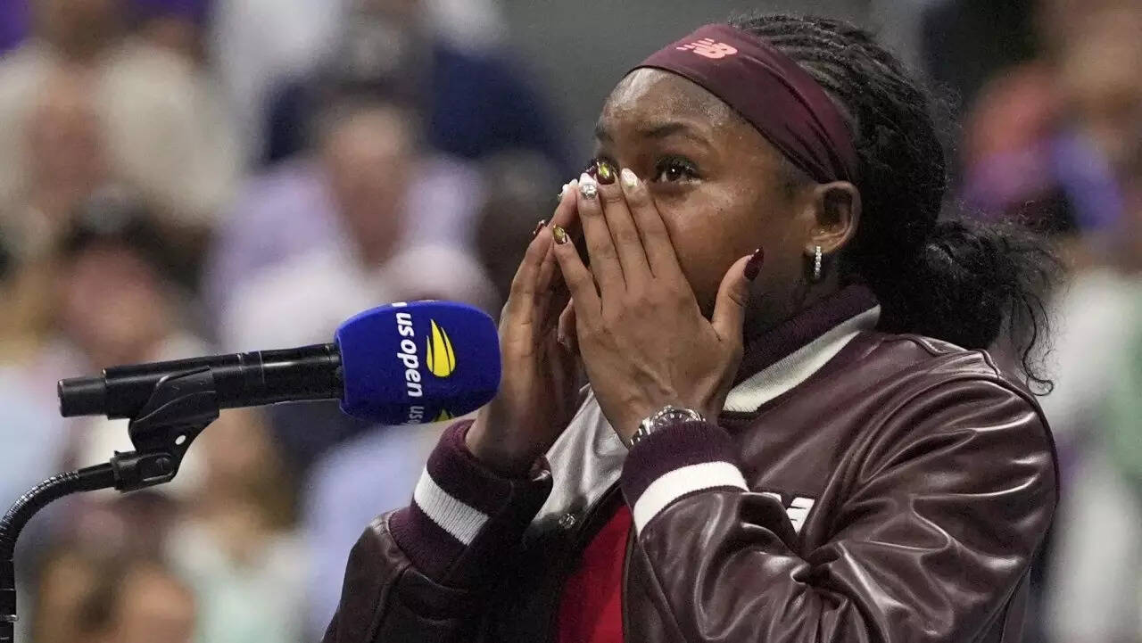 US Open Day 5: Biles inspires tearful Gauff; Townsend-Ostapenko debate rages