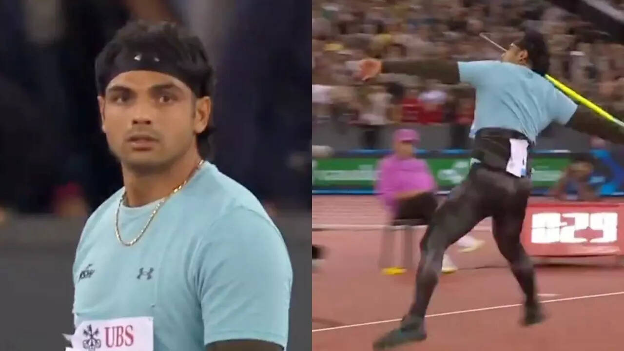 With Federer watching, Neeraj finishes second: 'Some things didn't go well'