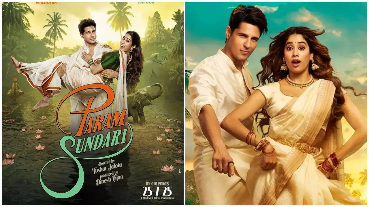 Param Sundari cast fees: Here's how much Sid, Janhvi charged