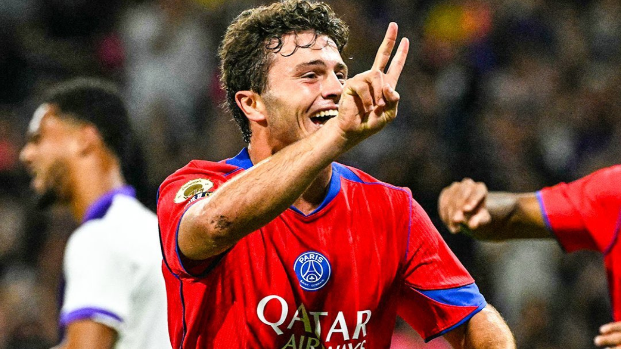 Joao Neves hat trick leads PSG to 6-3 thrashing of Toulouse