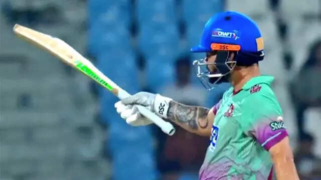 UP T20 League: Rinku Singh delivers another explosive knock - watch