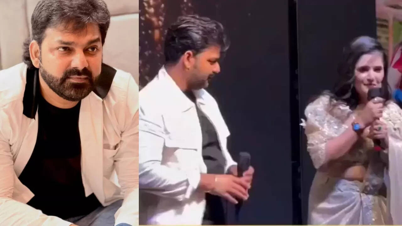 Anjali REACTS after Pawan Singh apologises for touching her