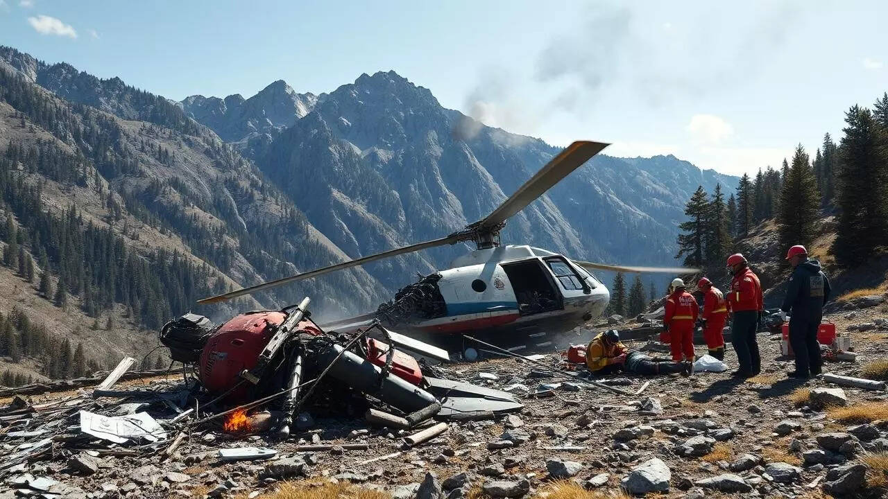 Pakistan: Helicopter crashes in Diamer, at least five killed