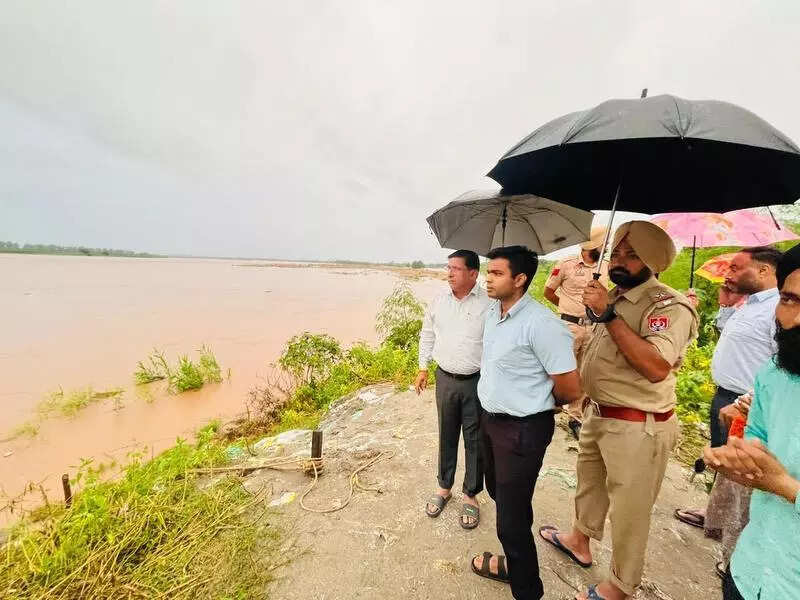 Rain, Swollen River Bring Misery To District