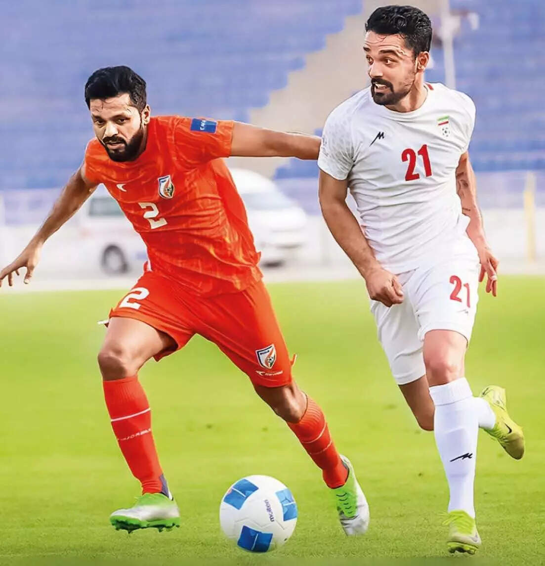 India falter in second half against Iran
