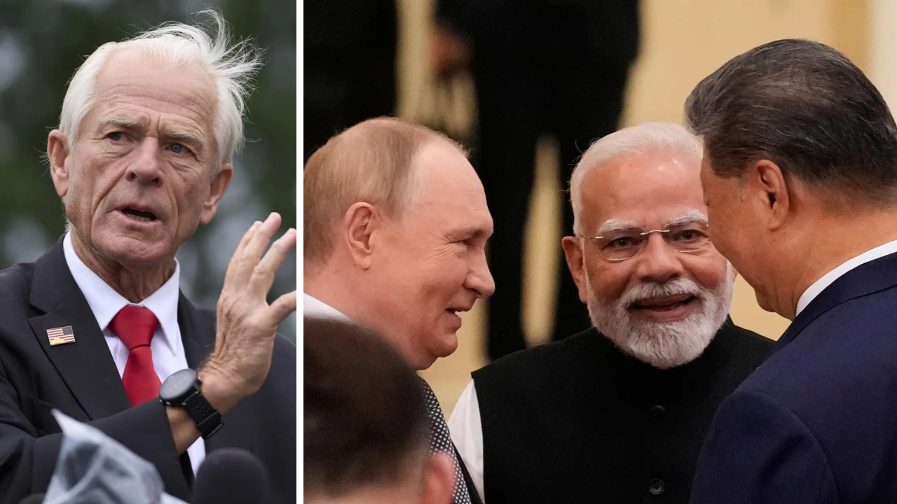 Shame: Trump trade advisers fresh attack on India after RIC huddle at SCO; takes jibe at PM Modi