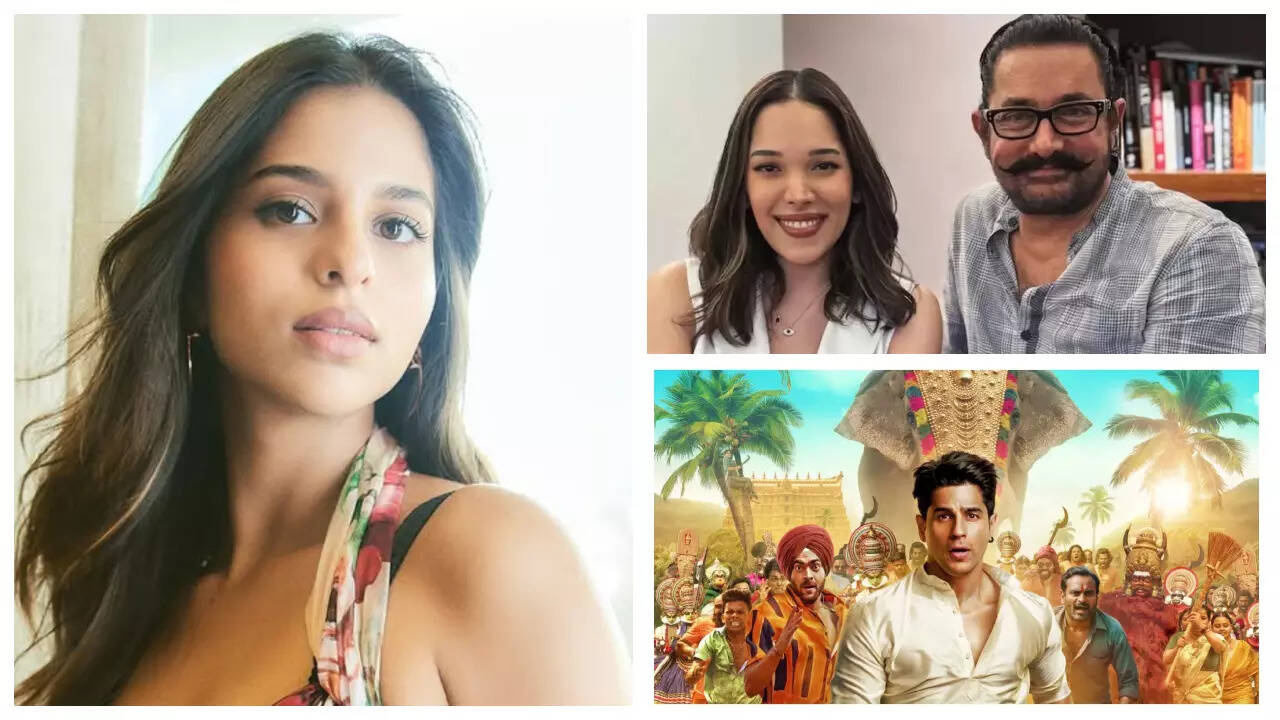 Suhana Khan, Trinetra-Aamir, Sidharth-Param Sundari: Top 5 news