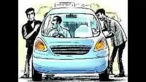 4 waylay govt employee, snatch his car