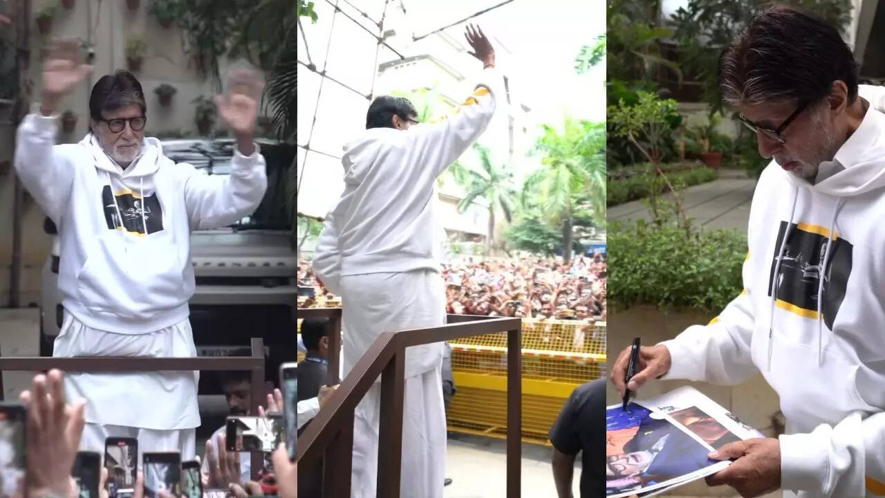 Big B shares emotional video of his Sunday ritual