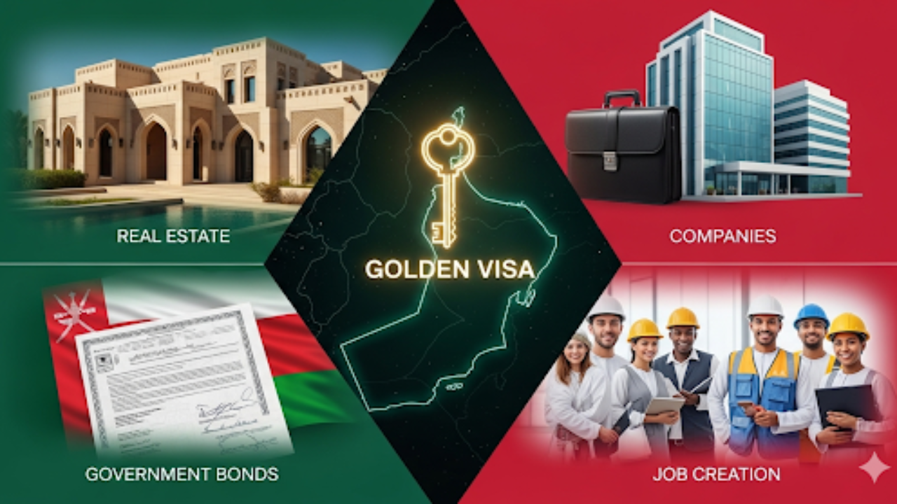 Oman’s Golden Visa: Unlock new investment opportunities in real estate, companies, bonds, and job creation