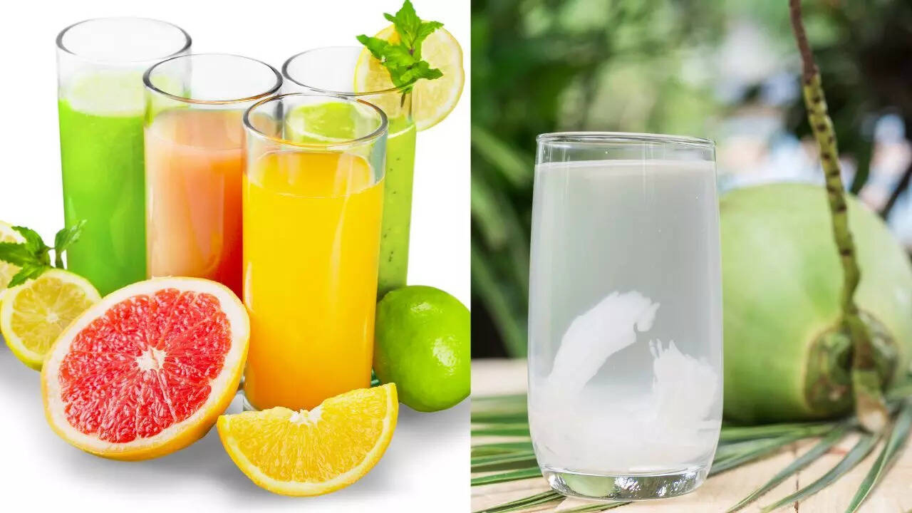 Coconut Water or Fruit Juice: Which hydration drink is better for weight loss