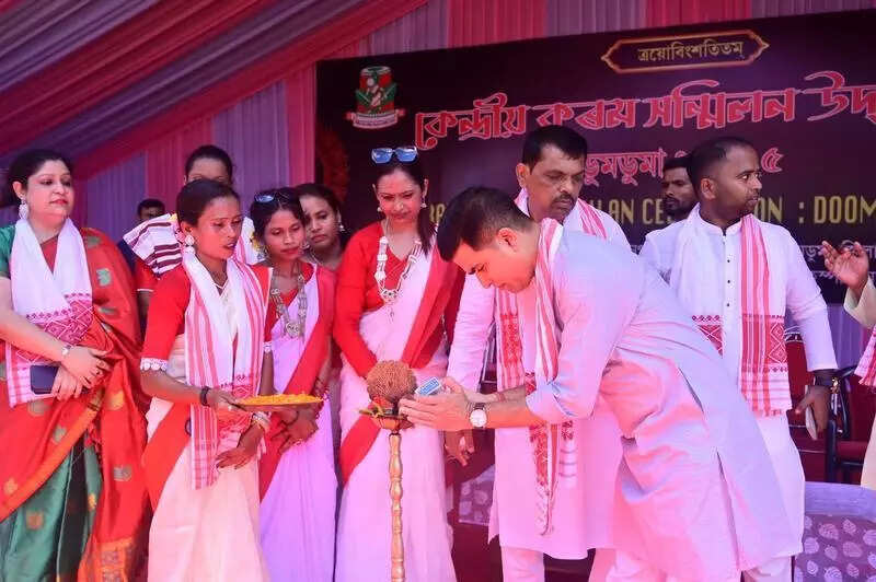 Tea community celebrates Karam Puja in Doomdooma