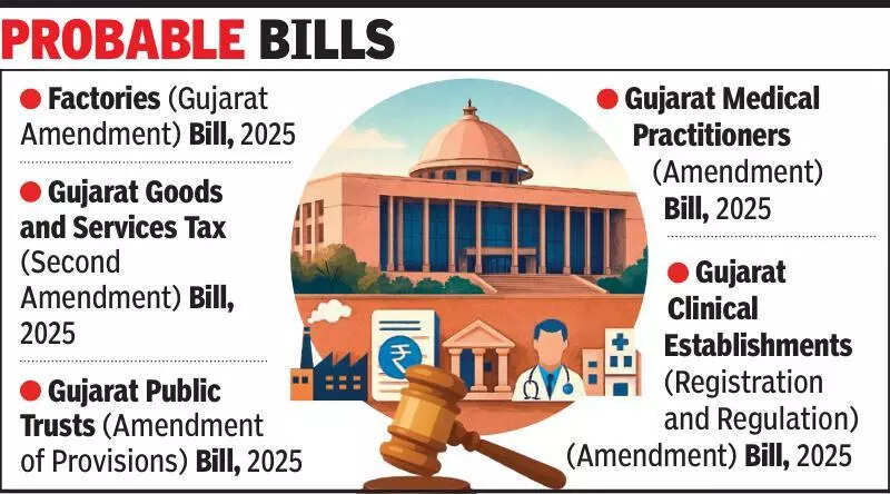 Five bills on labour, GST, health to be tabled in assembly session starting Sep 8
