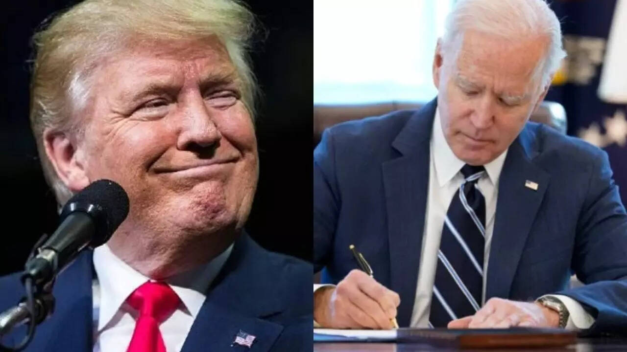 Presidential Wall of Fame: Trump mocks Biden; plans his White House portrait as ‘autopen’