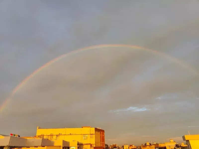 Rain pushes temperature down, clearer skies likely from Friday