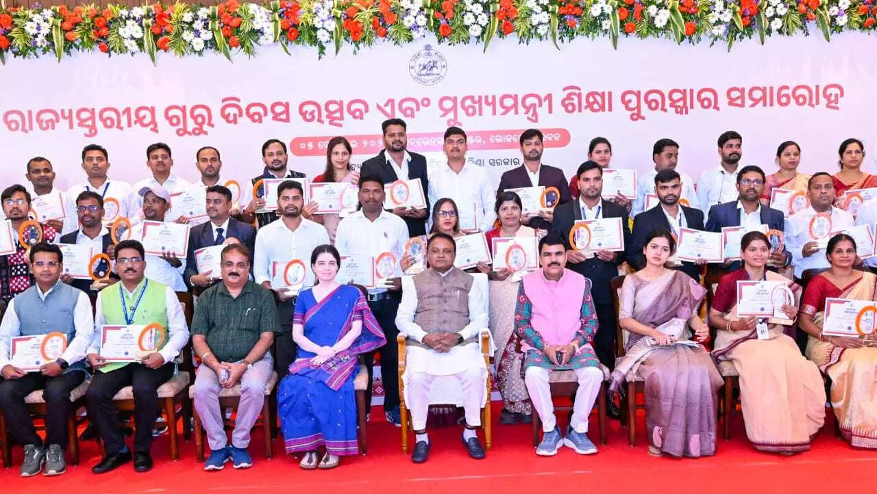 Odisha chief minister Mohan Charan Majhi unveils new curriculum framework for school education on Teacher’s Day