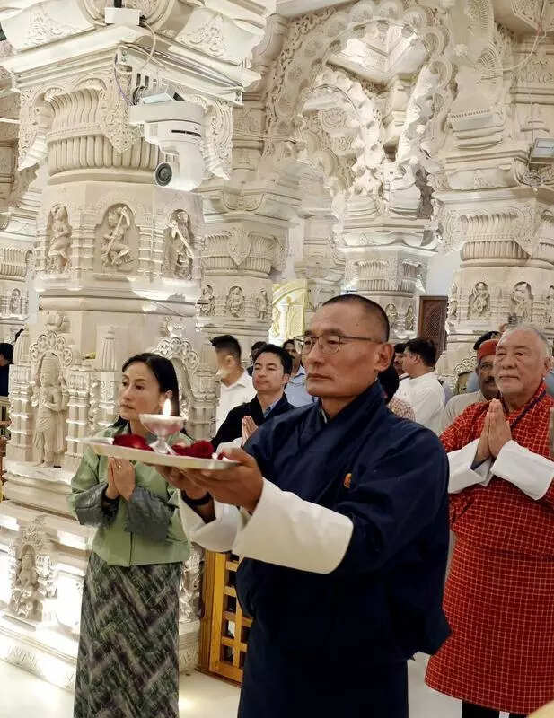 Bhutan PM offers prayers at Ram Temple