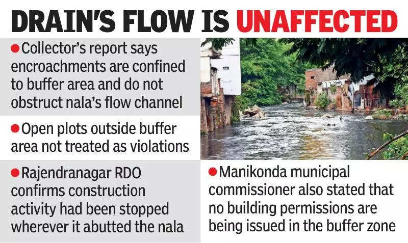 Encroachments found along Pandena Vagu in Telangana, Rangareddy collector submits report to NGT