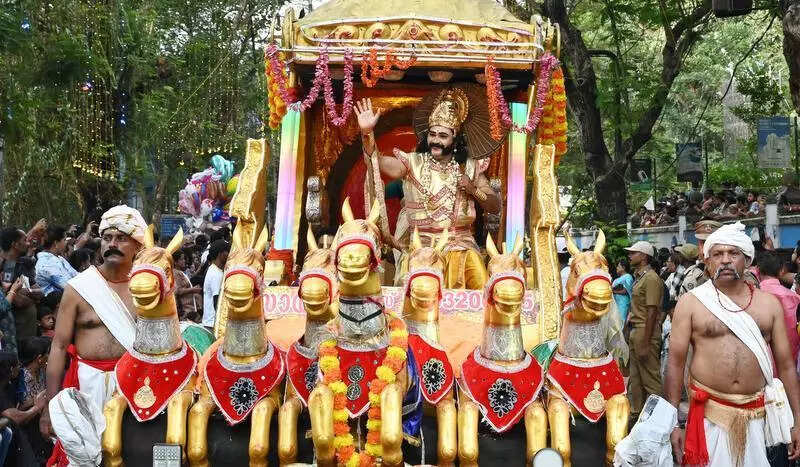 Ninety floats, one grand celebration