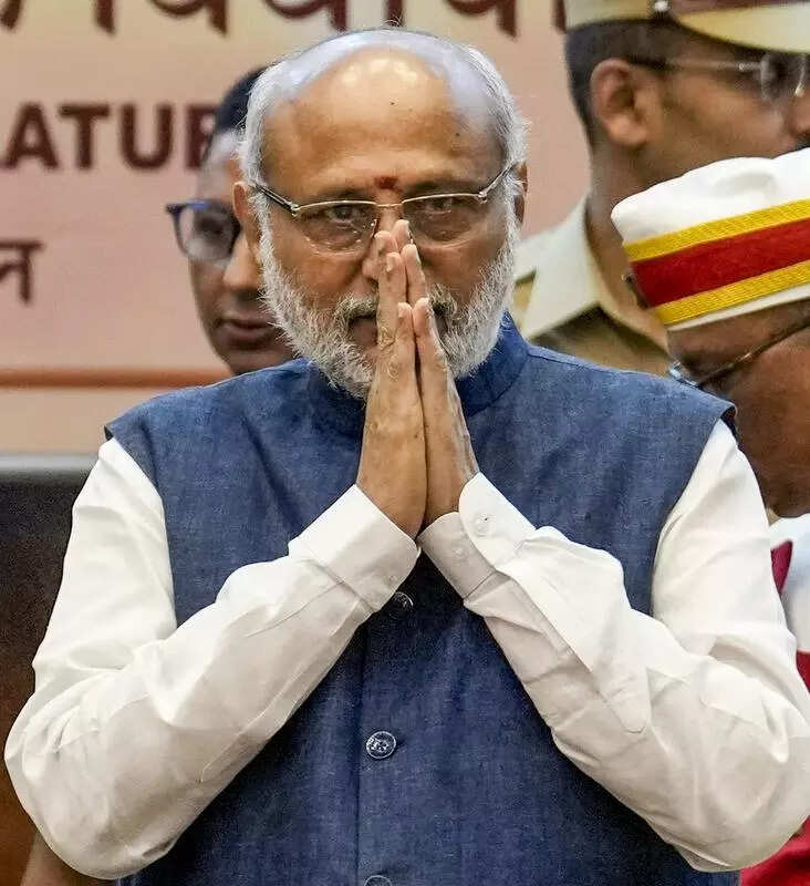 Mahayuti netas from Maharashtra congratulate Radhakrishnan on winning vice-presidential election