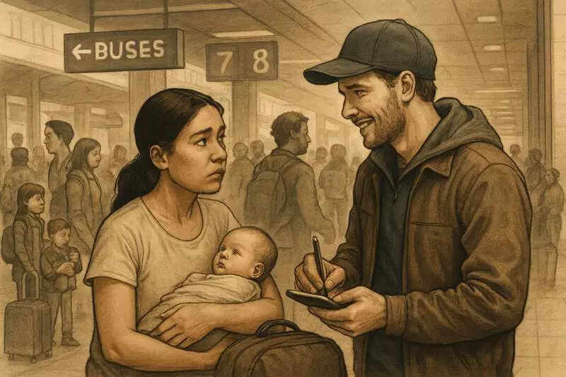 How man’s lost hope of reuniting with kidnapped child was restored