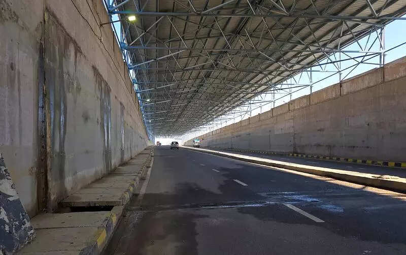 5 months after repairs, water seepage again at eway underpasses in Gurgaon