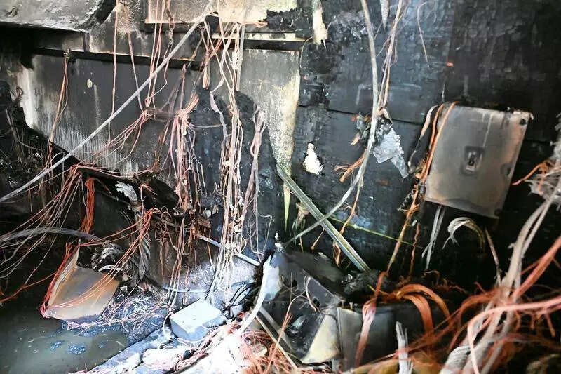 Fire breaks out in another SRA bldg, no injuries