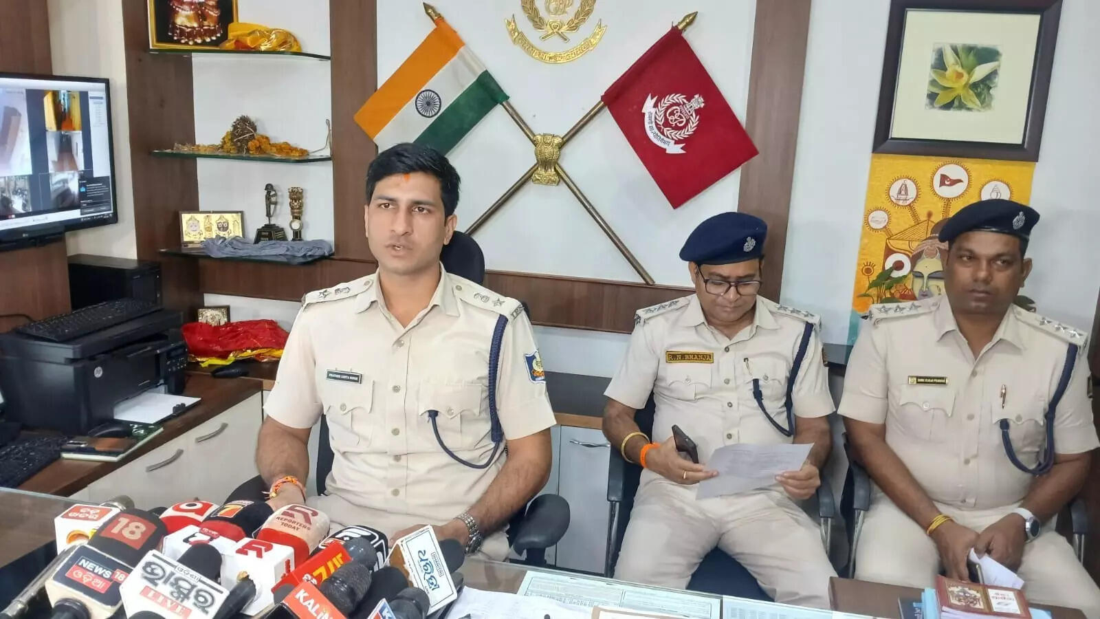 Puri police launch 'Operation Chakra' to combat crime and drug trafficking