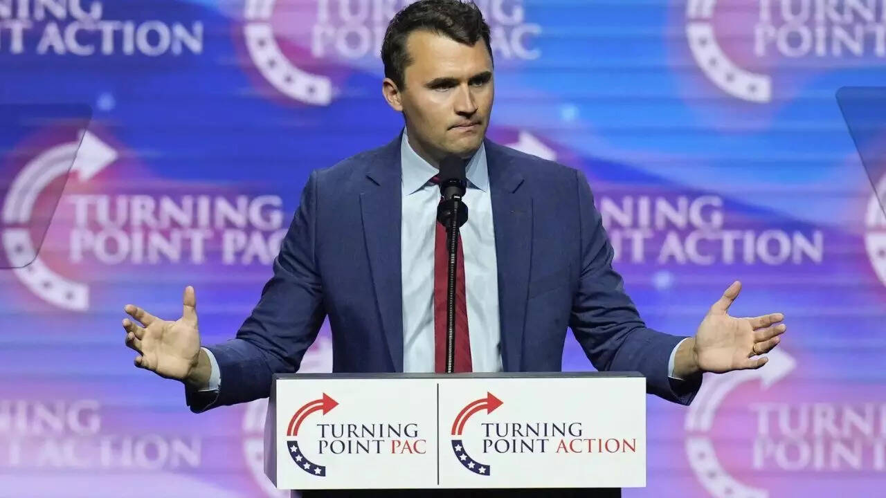 Conservative activist Charlie Kirk shot at Utah Valley University. He was answering a question on mass shooting