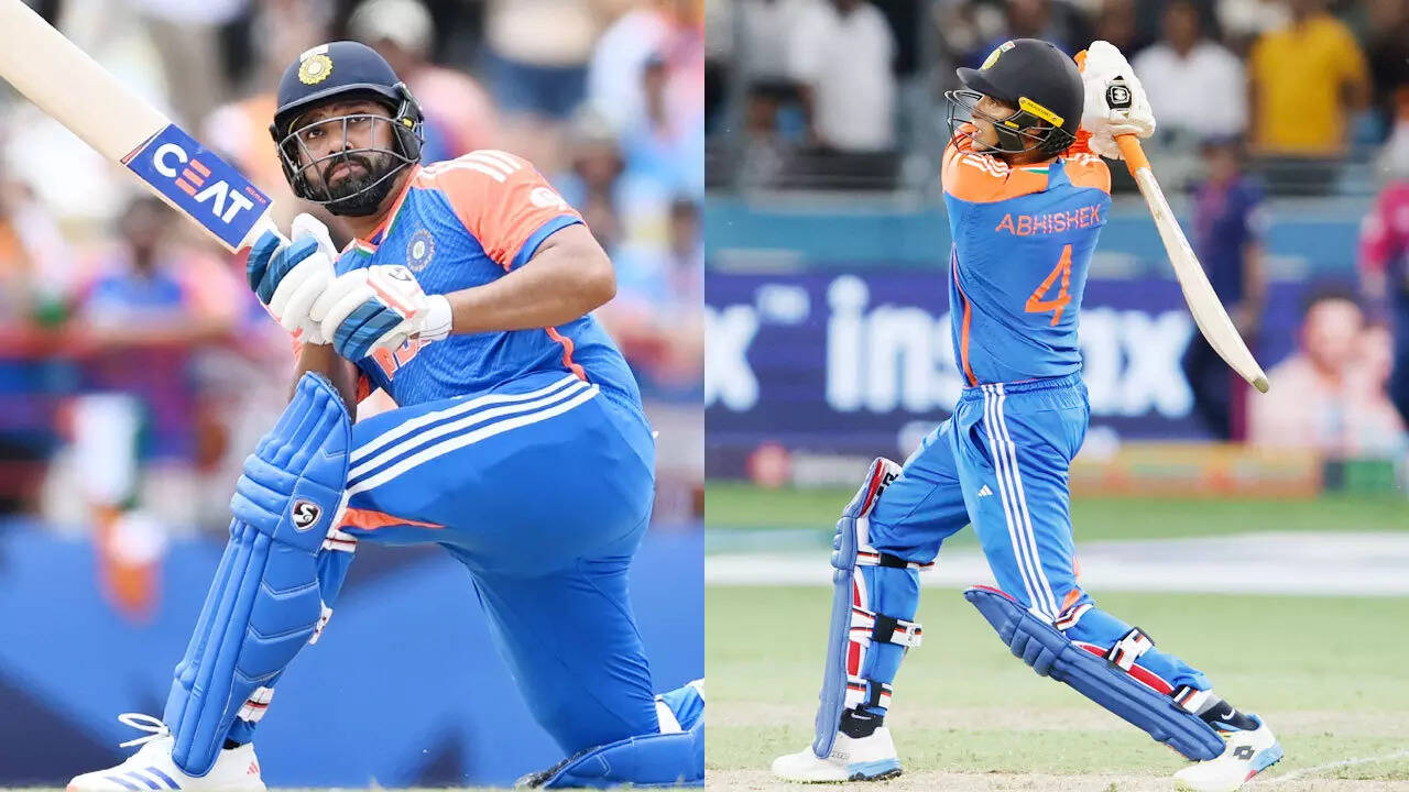 Abhishek Sharma joins Rohit Sharma in exclusive T20I list